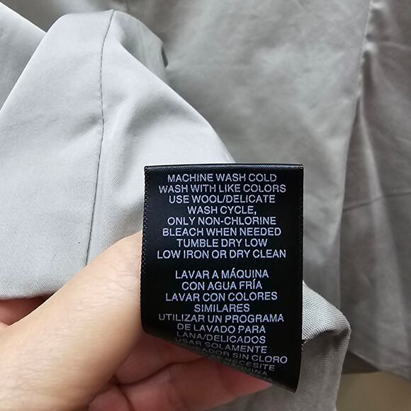 Norma Kamali Women's Single Breasted Blazer Jacket Business Work Beige Size 8 - Picture 7 of 7